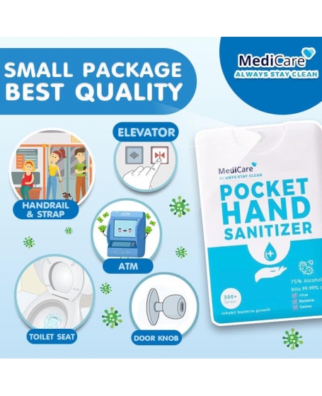 MediCare <br/>Pocket Hand Sanitizer