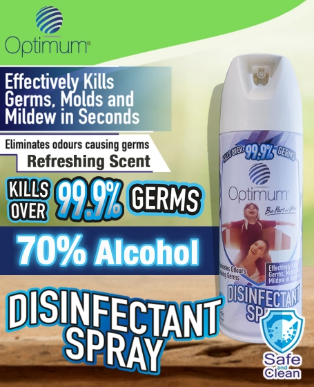 Optimum <br/>Disinfectant Spray<br/>(400ml)