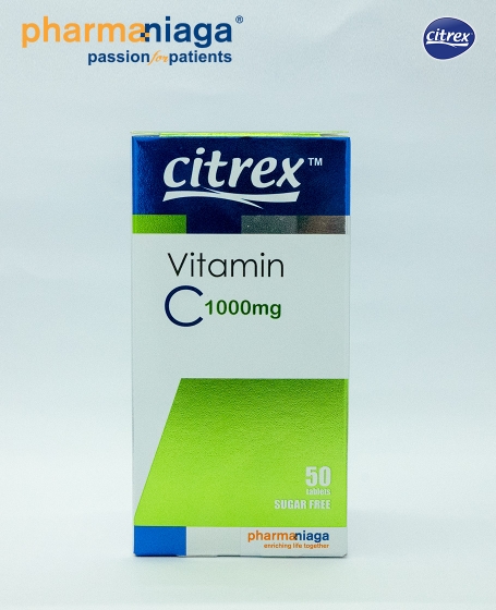 Citrex<br/>Vitamin C<br/><b>1000mg 50's (06/2024)</b>