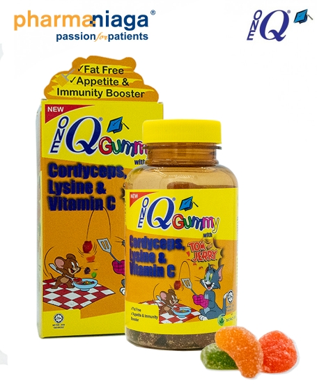 One Q <br/>Gummy <br/><b>Cordyceps, Lysine & Vitamin C (11/2023)</b>